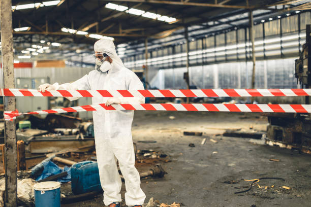 Professional Drug Lab Cleanup technician working in Alma, GA